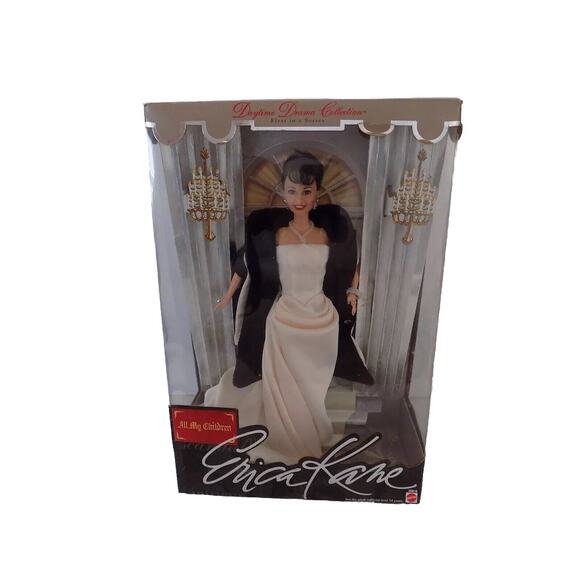 1998 Erica Kane All My Children Barbie doll Mattel 20816 NEW in BOX - Picture 1 of 4